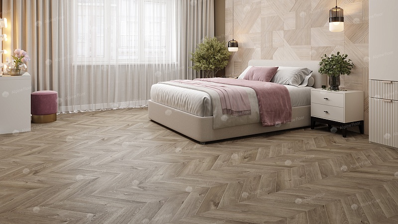 SPC плитка Alpine Floor Chevron ECO 18-3