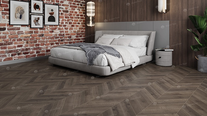 SPC плитка Alpine Floor Chevron ECO 18-9