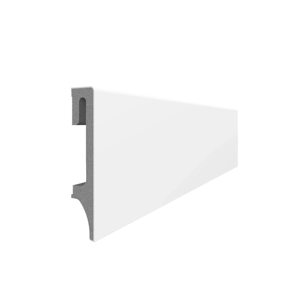 Плинтус ESPUMO Белый 201 80х16х2400 мм