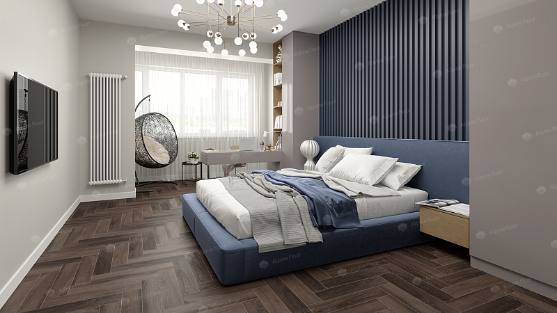 ПВХ плитка Alpine Floor LVT  ECO 16-16