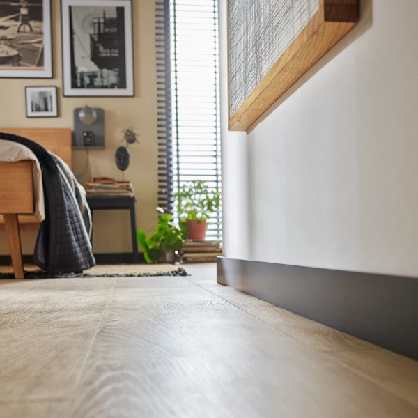 Плинтус ESPUMO Антрацит 205 80х16х2400 мм