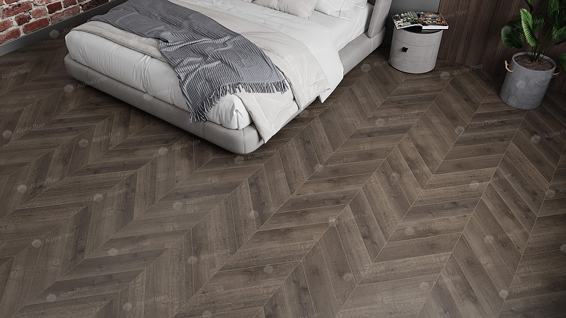 SPC плитка Alpine Floor Chevron ECO 18-9