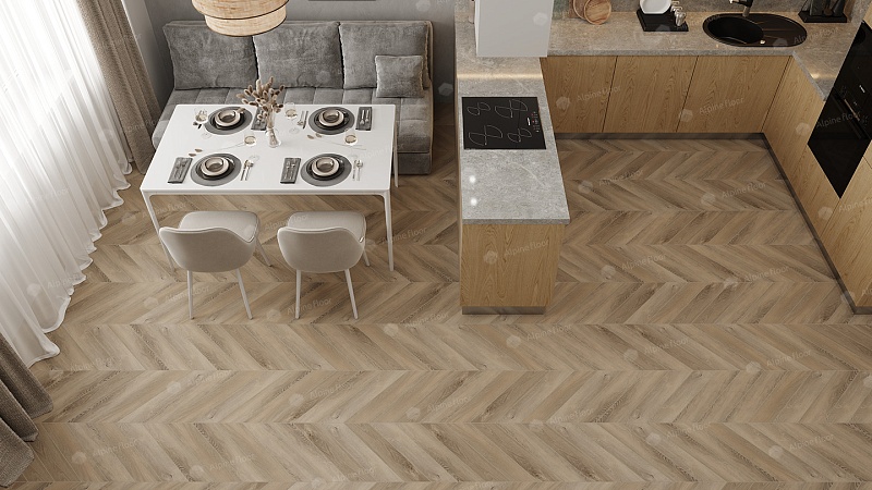 SPCплитка Alpine Floor Chevron ECO 18-6