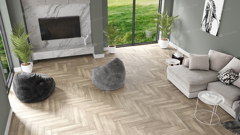 ПВХ плитка Alpine Floor LVT  ECO 16-05