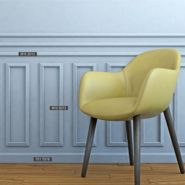 Плинтус напольный XPS П 11 (70*18) (24)