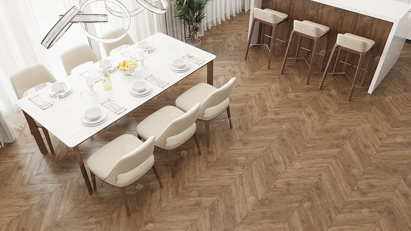 SPC плитка Alpine Floor Chevron ECO 18-10